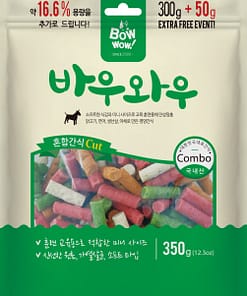 BOW WOW Mixed Cut Dog Treats 300g