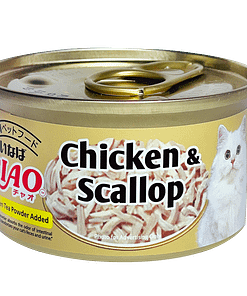 CIAO Chicken Fillet and Scallop in Jelly Food for Cats 85g