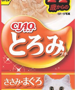 CIAO Toromi Line Pouch 4P Chicken Fillet Tuna Wet Food for Cats 35g (4pcs)