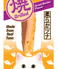 CIAO Grilled Tuna-Dried Bonito Flavor Food for Cats 15g