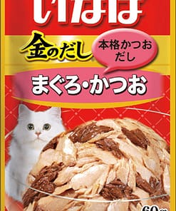 CIAO Tuna Golden Stock Pouch in Jelly Wet Food for Cats 60g