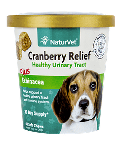 NaturVet Cranberry Relief Plus Echinacea for Dog 60ct