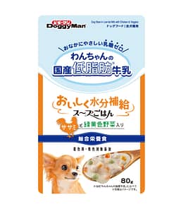 Doggyman  Dog Stew in Low-fat Milk with Chicken & Veggies Dog Treats 80g