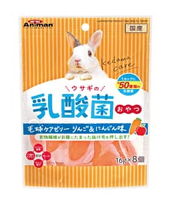 Animan Lactobacillus Hairball Care Jelly for Rabbit 8pcs