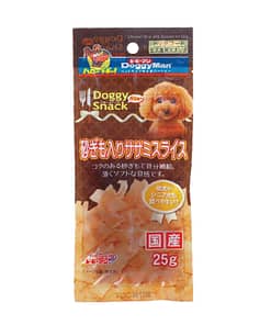 Doggyman Doggy Snack Chicken Slice with Gizzard Dog Treats 25g