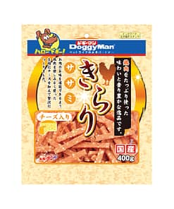 Doggyman Glitter Sasami with Cheese Dog Treats 310g