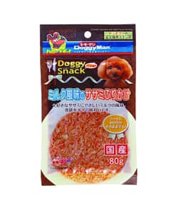 Doggyman Doggy Snack Milky Sasami Sprinkle Dog Treats 80g