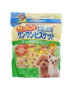 Doggyman Low Fat Mini Biscuit with Vegetables Dog Treats ( 2 sizes)