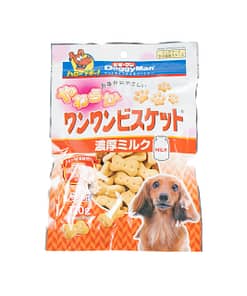 Doggyman Bowwow Soft Biscuit with Rich Milk Dog Treats 120g