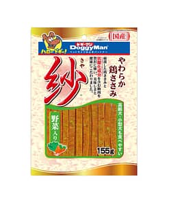 Doggyman Soft Sasami Sticks with Vegetable Dog Treats 155g