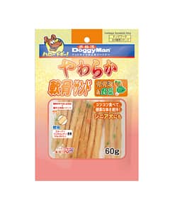 Doggyman Cartilage Sandwich Strip Chicken & Vegetable Dog Treats 60g
