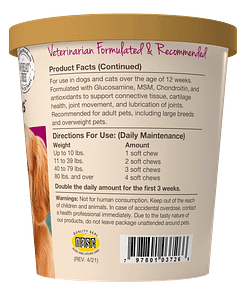 NaturVet Glucosamine DS Plus Level 2 for Dog 70ct