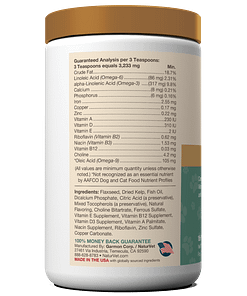 NaturVet Kelp Help Supplement Powder Plus Omegas For Dog & Cat 1lb
