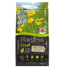 Burgess Excel Nature’s Blend Adult Rabbits Food 1.5kg