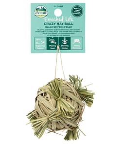 Oxbow Enriched Life - Crazy Hay Ball Toy for Small Animals