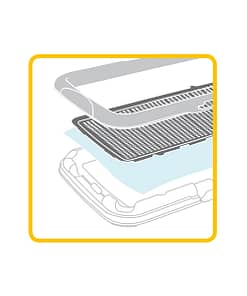 Stefanplast Pee Tray with Turret