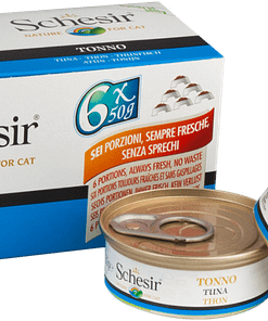Schesir Cat Multipack in Jelly With Tuna Wet Cat Food 50g