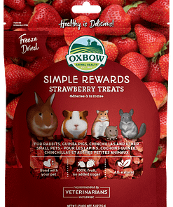 Oxbow Simple Rewards Strawberry Treats for Small Animals