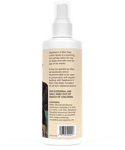 NaturVet Septiderm-V Soothing Formula Skin Care Lotion for Dog 4oz