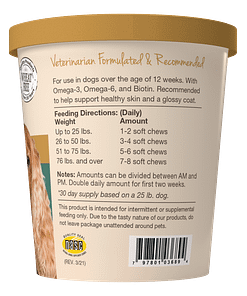 NaturVet Skin & Coat Plus Breath Aid for Dog 70ct
