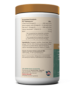 Naturvet Ultimate Skin & Coat Powder Plus Omega 3, 6 and 9 For Dog & Cat 14oz