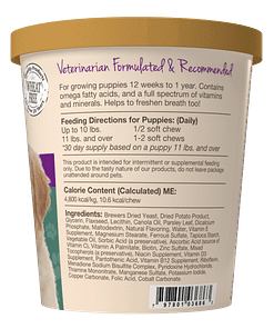 NaturVet VitaPet Puppy Plus Breath Aid 70ct