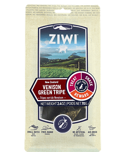 ZIWI Air-Dried Dog Treats - Venison Green Tripe