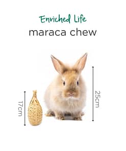 Oxbow Enriched Life - Maraca Chew Toy for Small Animals