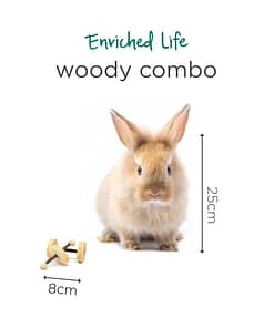 Oxbow Enriched Life - Woody Combo Toy for Small Animals