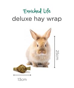 Oxbow Enriched Life - Deluxe Hay Wrap Toy for Small Animals