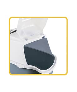 Stefanplast Cathy Easy Clean Cat Litter Box Powder Pink
