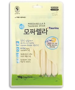 BOW WOW Mozzarella & Taurine Sticks Cat Treats 70g