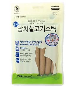 BOW WOW Smoked Tuna Meat Stick Cat Treats 70g