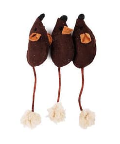 AFP Lambswool The Triplets Mouse brown