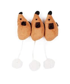 AFP Lambswool The Triplets Mouse white