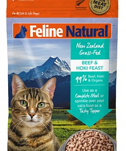 Feline Natural Beef & Hoki Feast Freeze-Dried Cat Food (2 Sizes)