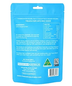 Freeze Dry Australia Kangaroo Liver Freeze Dried