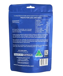 Freeze Dry Australia Sardines Freeze