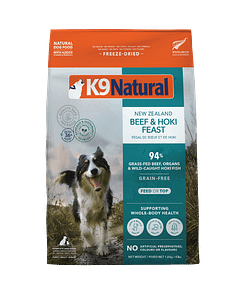 K9 Natural Freeze Dried Hoki & Beef for Dogs (3 Sizes)