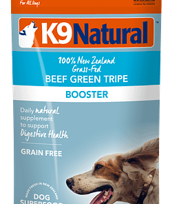 K9 Natural Beef Green Tripe Freeze-Dried Booster for Dogs (2 Sizes)