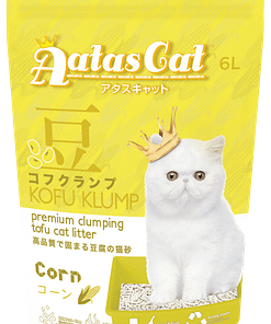 Aatas Cat Kofu Klump Tofu Cat Litter Corn 6L
