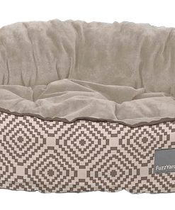 FuzzYard Pet Bed Malta Mocha Reversible