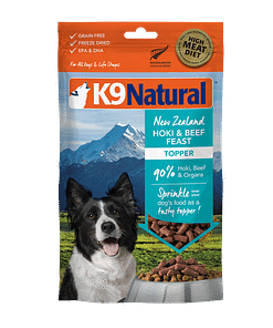 K9 Natural Freeze Dried Hoki & Beef for Dogs (3 Sizes)