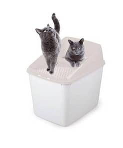 AFP Go Fresh No Mess Litter Box Cat toy (2 Colors)