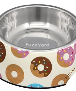 FuzzYard Easy Feeder Pet Bowl - Go Nuts For Donut