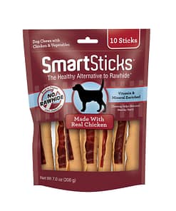 SmartBones Chicken SmartSticks for Dogs 10pcs