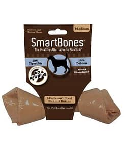 SmartBones Peanut Butter Classic Belly Band Medium for Dogs 1pc