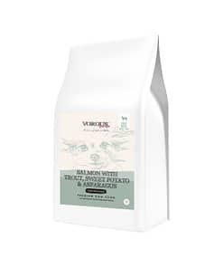 Vorous Recipe Salmon with Trout, Sweet Potato & Asparagus Dry Food for Small Breed Adult Dogs (2 Sizes)