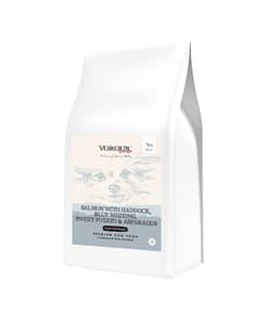 Vorous Recipe Salmon with Haddock, Blue Whiting, Sweet Potato & Asparagus Dry Food for Puppy (2 Sizes)