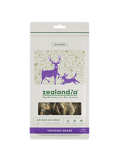 Zealandia Venison Snaps Air-Dried Dog Treats 90g